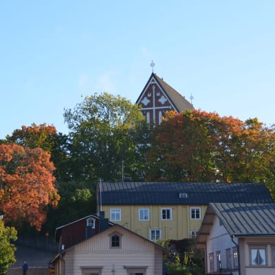 Höstlig vy i Borgå