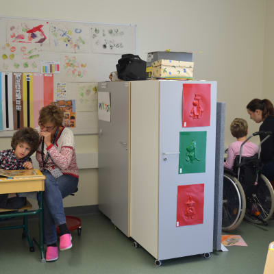 VOM-klassrummet i parkskolan