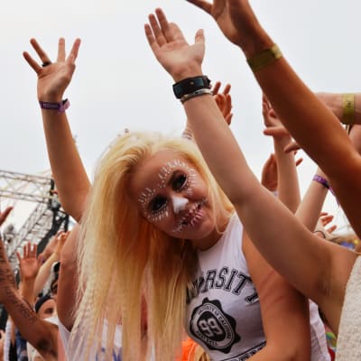 Publiken på Weekend Festival 2015.