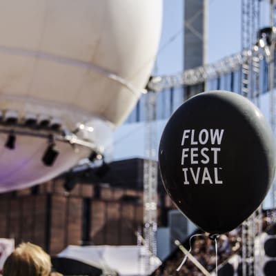 Ballong på Flow 2015.