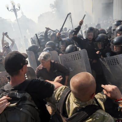 Sammandrabbning i Kiev