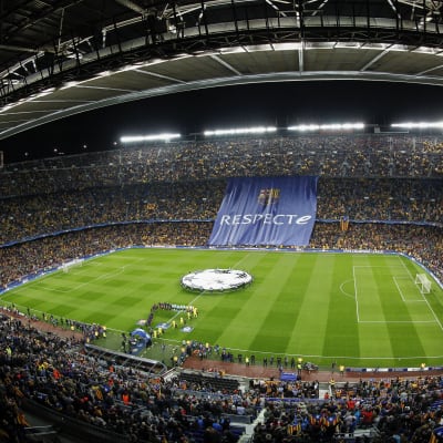 FC Barcelonas hemmastadion Camp Nou i november år 2015.