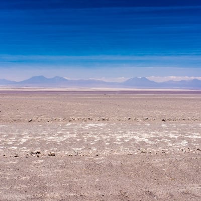 Atacamaöknen i Chile.