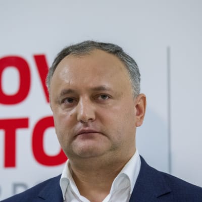 Igor Dodon, ledare för det moldaviska socialistpartiet.
