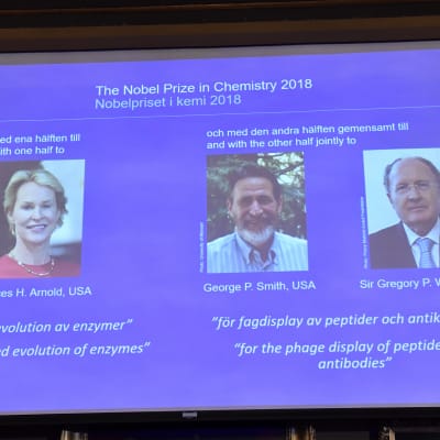 Nobelpristagarna i kemi 2018.