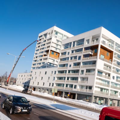 Pohjola-taloon Helsingin Niemenmäessä rakennetaan uusia asuntoja
