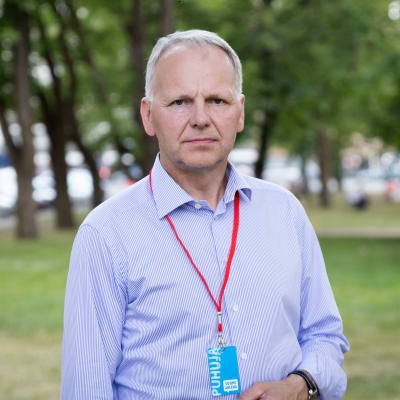 Maatalousministeri Jari Leppä Porin SuomiAreenassa