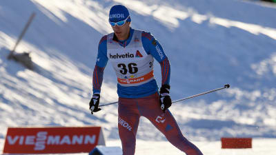 Jevgenij Belov i Davos-spåret i december 2016.
