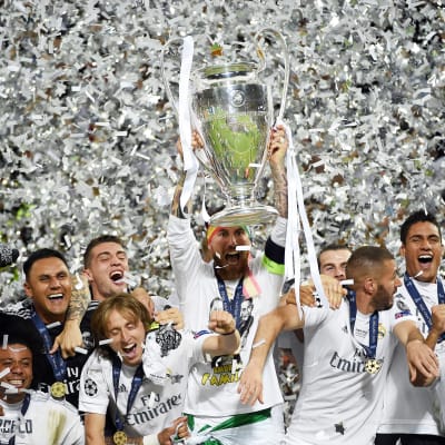 Real Madrid vann Champions League säsongen 2015-2016.