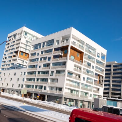 Pohjola-taloon Helsingin Niemenmäessä rakennetaan uusia asuntoja