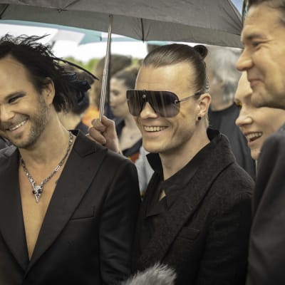 The Rasmus Euroviisujen avajaisseremoniassa Torinossa