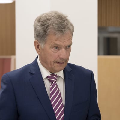 President Sauli Niinistö. 