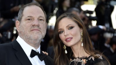 Harvey Weinstein och Georgina Chapman.