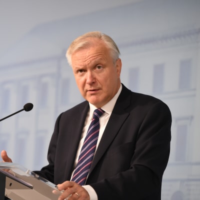 Näringsminister Olli Rehn kommenterar utnämningen till Finlands Bank.