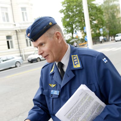 Försvarsmaktens nye kommendör Jarmo Lindberg.