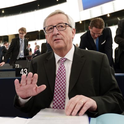 EU-kommissionens ordförande Jean-Claude Juncker i Strasbourg den 26 november 2014.