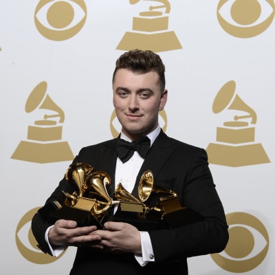 Sam Smith var storvinnare på Grammygalan 2015