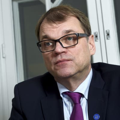 Statsminister Juha Sipilä.