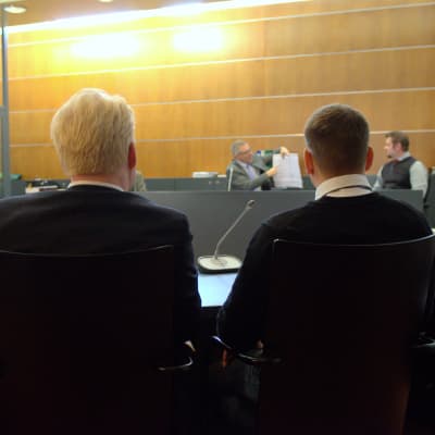 Förberedande behandling i tingsrätten kring fallet med äggsamlaren från Närpes.