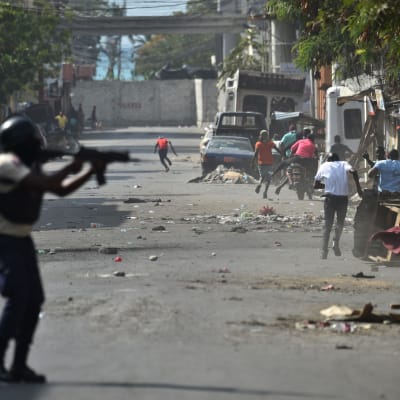 Sammandrabbningar i Port-au-Prince 13.2.2019 