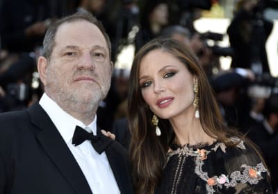 Harvey Weinstein och Georgina Chapman.