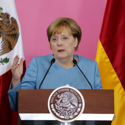 Angela Merkel i Mexiko.