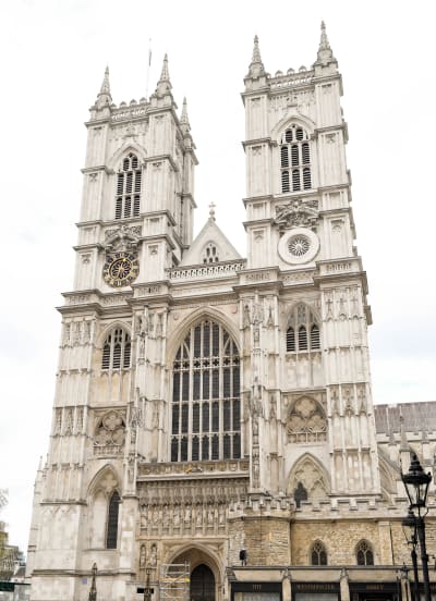 Westminster Abbey ulkoa kuvattuna.