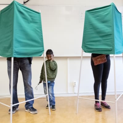 Valbås för riksdagsvalet i Sverige 2018