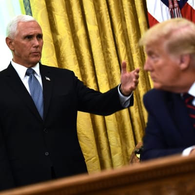 Mike Pence och Donald Trump