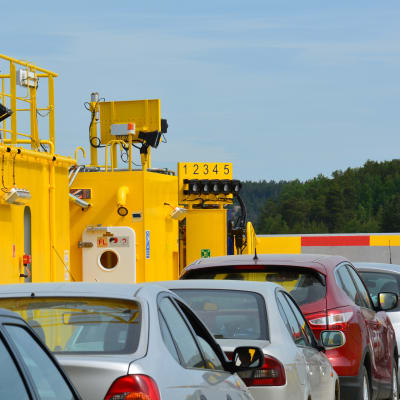 Hybridfärjan Elektra.