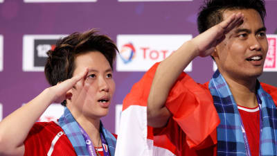 Tontowi Ahmad och Lilyana Natsir vann VM-guld i augusti.