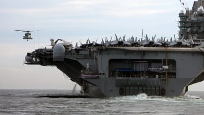 Det amerikanska hangarfartyget USS George Washington