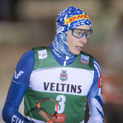 Eero Hirvonen Rukan maailmancupissa 2023.