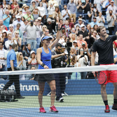 Hingis och Murray vann US Open 2017.