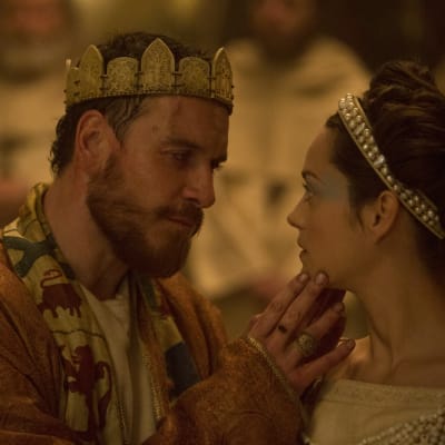Michael Fassbender och Marion Cotillard som makarna Macbeth.