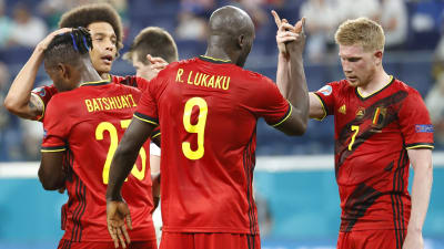 Romelu Lukaku, Kevin Bruyne firar mål.
