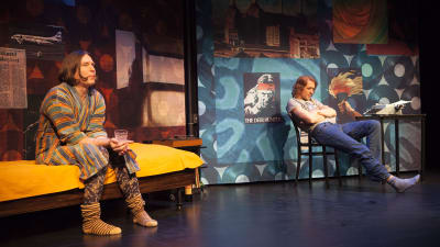 Matti Raita och Sampo Sarkola i Retro på Lilla Teatern.