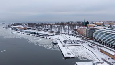 Eteläranta Helsinki ilmakuva