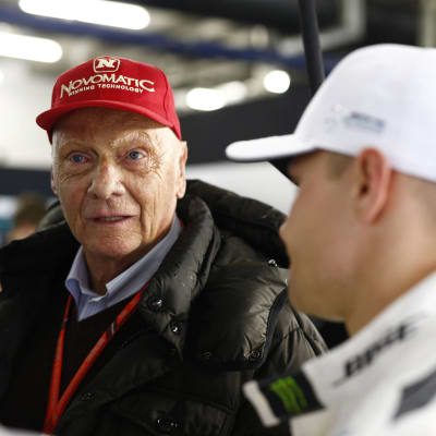 Niki Lauda och Valtteri Bottas