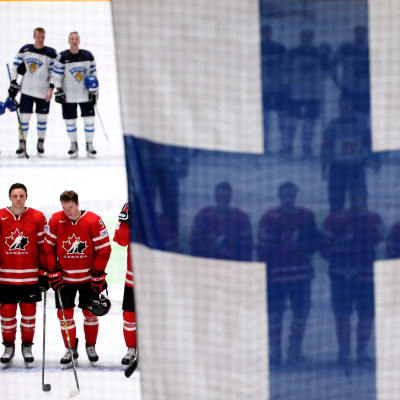 Finland mot Kanada igen - vems nationalsång spelas i slutet?