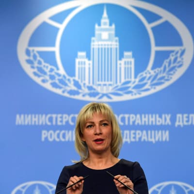 Det ryska utrikesministeriets talesperson Maria Zacharova
