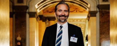 SFP:s partisekreterare Fredrik Guseff.
