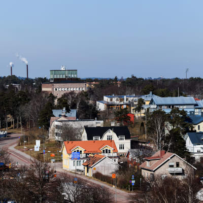 Maarianhamina kevätpäivänä.
