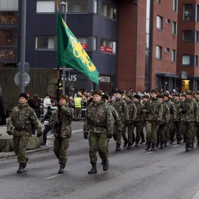 Självständighetsparad i Tammersfors 2019