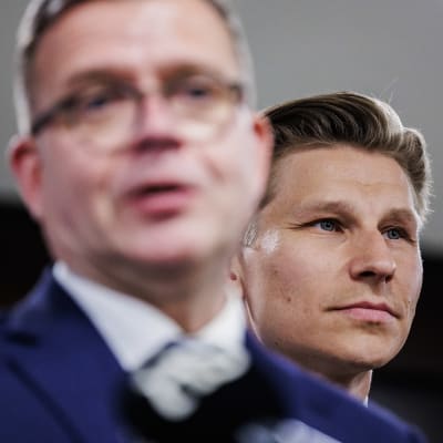 Petteri Orpo ja Antti Häkkänen.