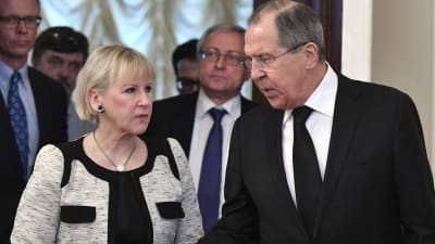 Sveriges utrikesminister Margot Wallström förde viktiga samtal med sin ryske kollega Sergej Lavrov i Moskva.