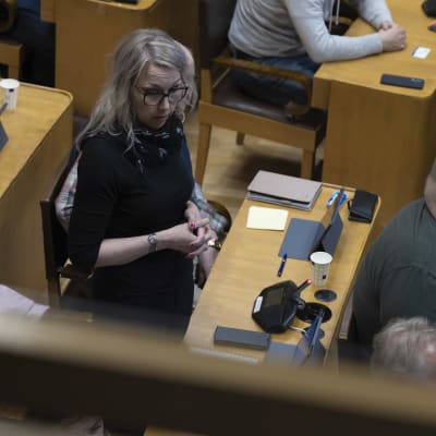 Kemin kunnanvaltuutettu SDP Pirita Hyötylä.