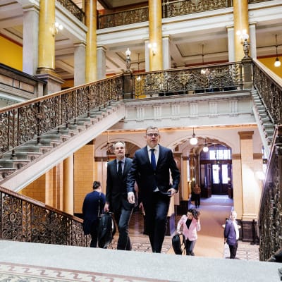 Hallitusneuvottelut alkoivat 2. toukokuuta 2023 Helsingin Säätytalolla.