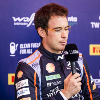 Rallyförare Thierry Neuville