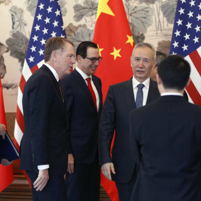 Förhandlare i USA-Kina-möte